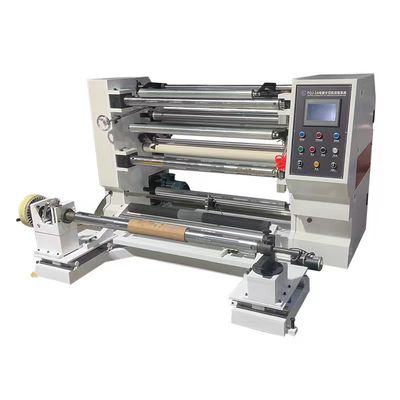 Machine de découpe manuelle de film d'étirement OPP Rewinder de découpe d'étiquette 0 - 200 m/min