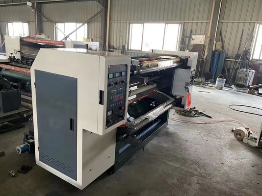 Machine de découpe de film de papier OPP en PVC Machine de découpe de rouleau de papier 5 kW