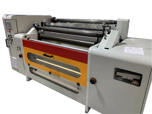 3PH 3500KG machine à découper à grande vitesse machine à refaire du papier d'aluminium 600mm