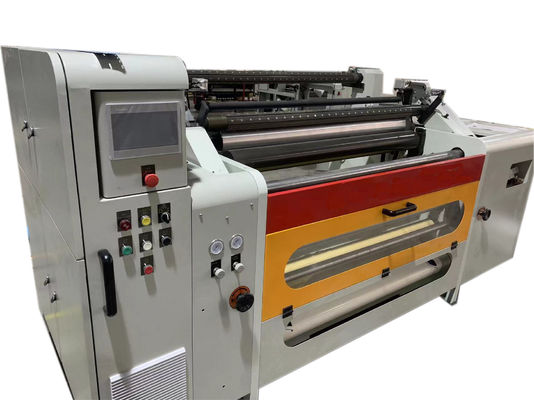 Rewindre à feuille d'aluminium de 600 mm, machine à découper du papier thermique entièrement automatique à 350 m/min