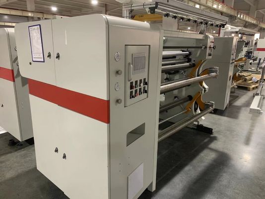 Équipement de découpe de papier à grande vitesse Opp Cpp Pet Film Paper Roll Rewinding Machine