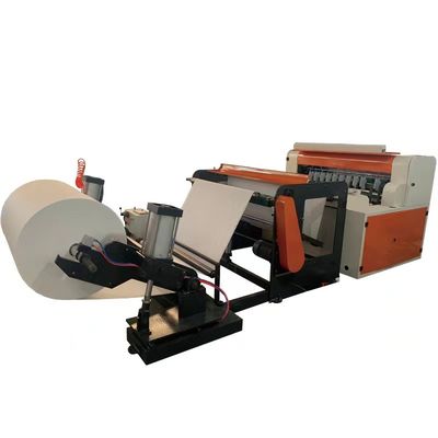 Machines de découpe horizontale verticale pour papier kraft de 1100 mm en rouleaux de papier et papier hamburger