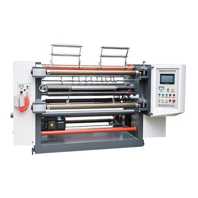 Machine à découper du papier en aluminium à feuille de film de 1300 mm Couteau rond ou droit 20-300g
