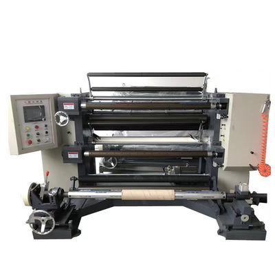 1300 Régulation manuelle de la tension du film machine à découper et à remonter autocollant d'étiquette Slitter Rewinder