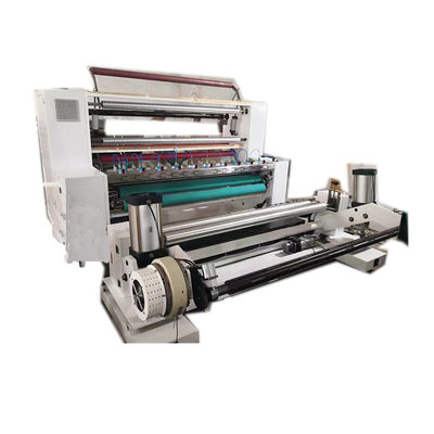 Machine de découpe horizontale de haute précision Machine de découpe et de remontage de papier kraft Machine de découpe longitudinale