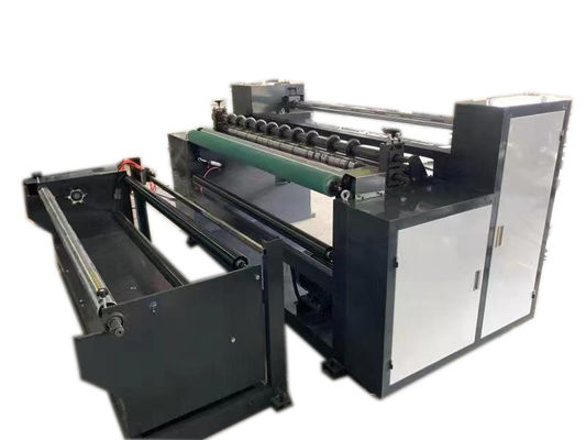 Machine de découpe horizontale de 600 mm de précision pour découper et rebobinage