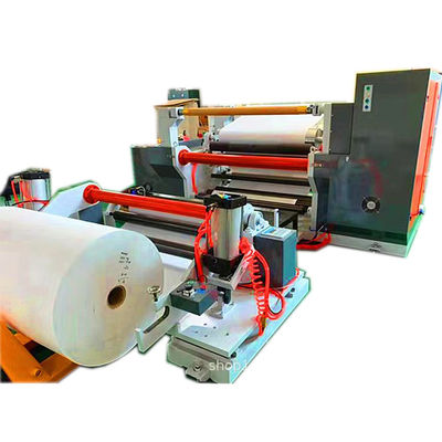 1300 Type Foil d'aluminium Foil de cuivre Tissu non tissé Equipement de découpe et de remontage Machine de découpe longitudinale