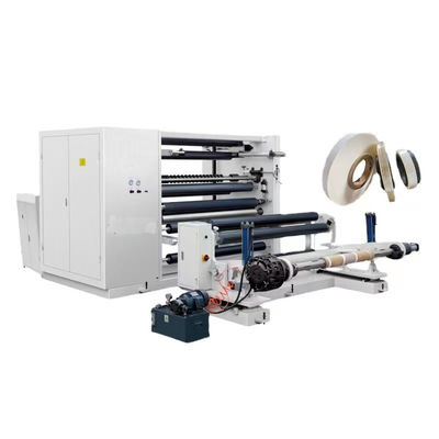 PLC Système de contrôle de tension entièrement automatique Machine de découpe de film étroit Machine de découpe