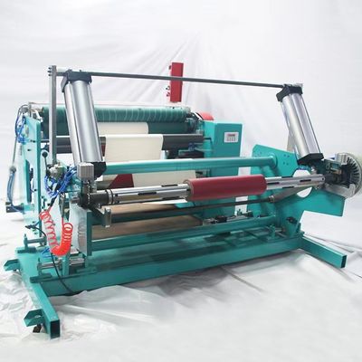 PLC contrôle cadeau de remontage et de découpe machine papier rouleau de découpeur de remontage 600mm