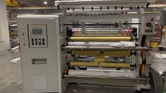 Machine de découpe à haute vitesse 3PH CPP Machine de découpe à film mince Mother Roll 1300mm