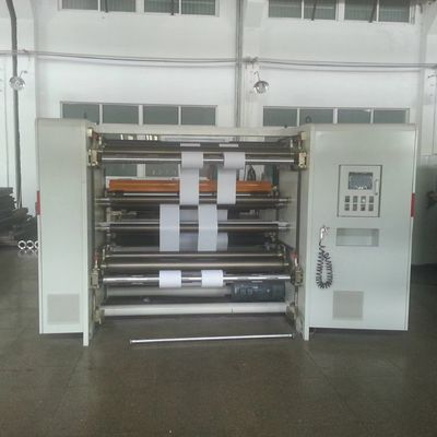Machine de remontage de feuille à trois moteurs entièrement automatique Machine de remontage et de découpe de papier
