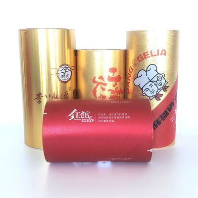 Film d'étanchéité thermique personnalisable à 40 micromètres en papier d'aluminium pour tasses en papier