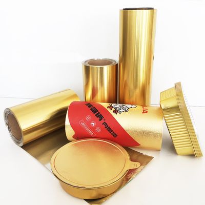 Film d'étanchéité en feuille d'aluminium en PET multicouche pour la pasteurisation