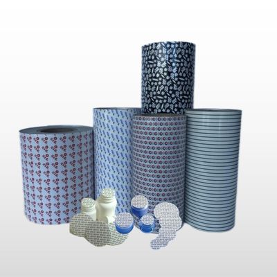 En plastique, le capuchon de bouteille est recouvert d'un joint de détection, le joint d'étanchéité en feuille d'aluminium pour les bouteilles de pesticides