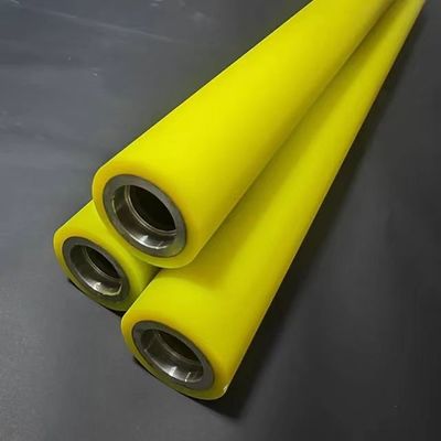 Machine d'impression flexographique rouleau en caoutchouc de polyuréthane, machine d'impression en gravure rouleau en caoutchouc industriel, rouleau en caoutchouc de silicone, machine d'emballage rouleau en caoutchouc, rouleau en caoutchouc